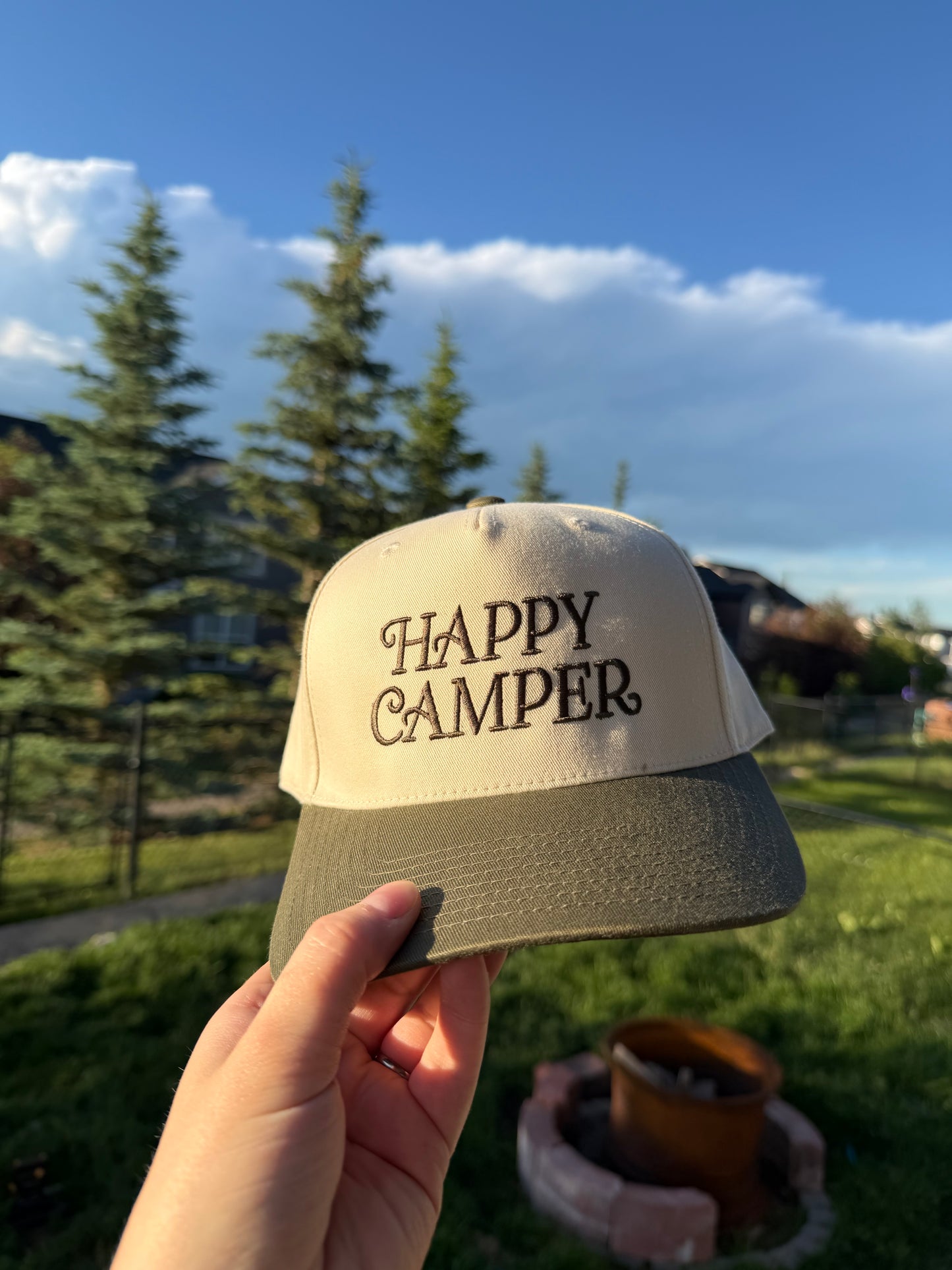 Happy Camper Hat