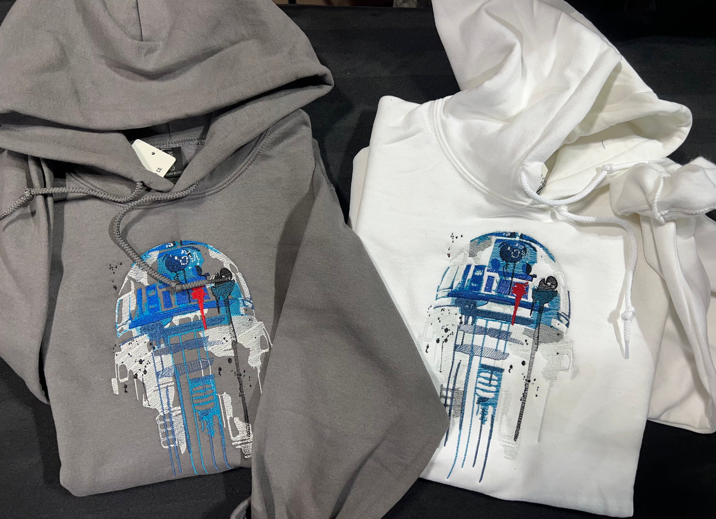 R 2 D 2 Watercolor Hoodie