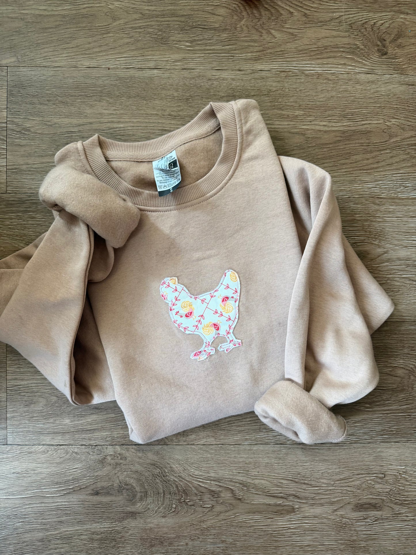 Chicken Appliqué Crew