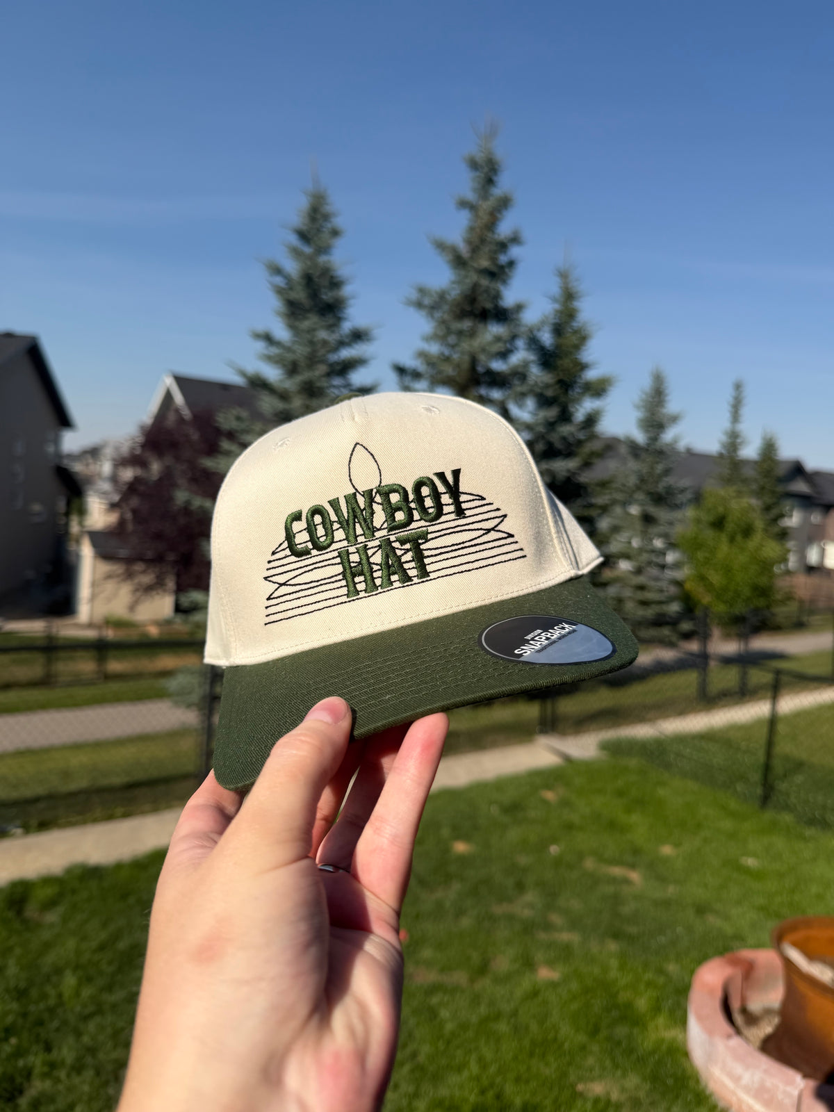 Cowboy Hat Snapback