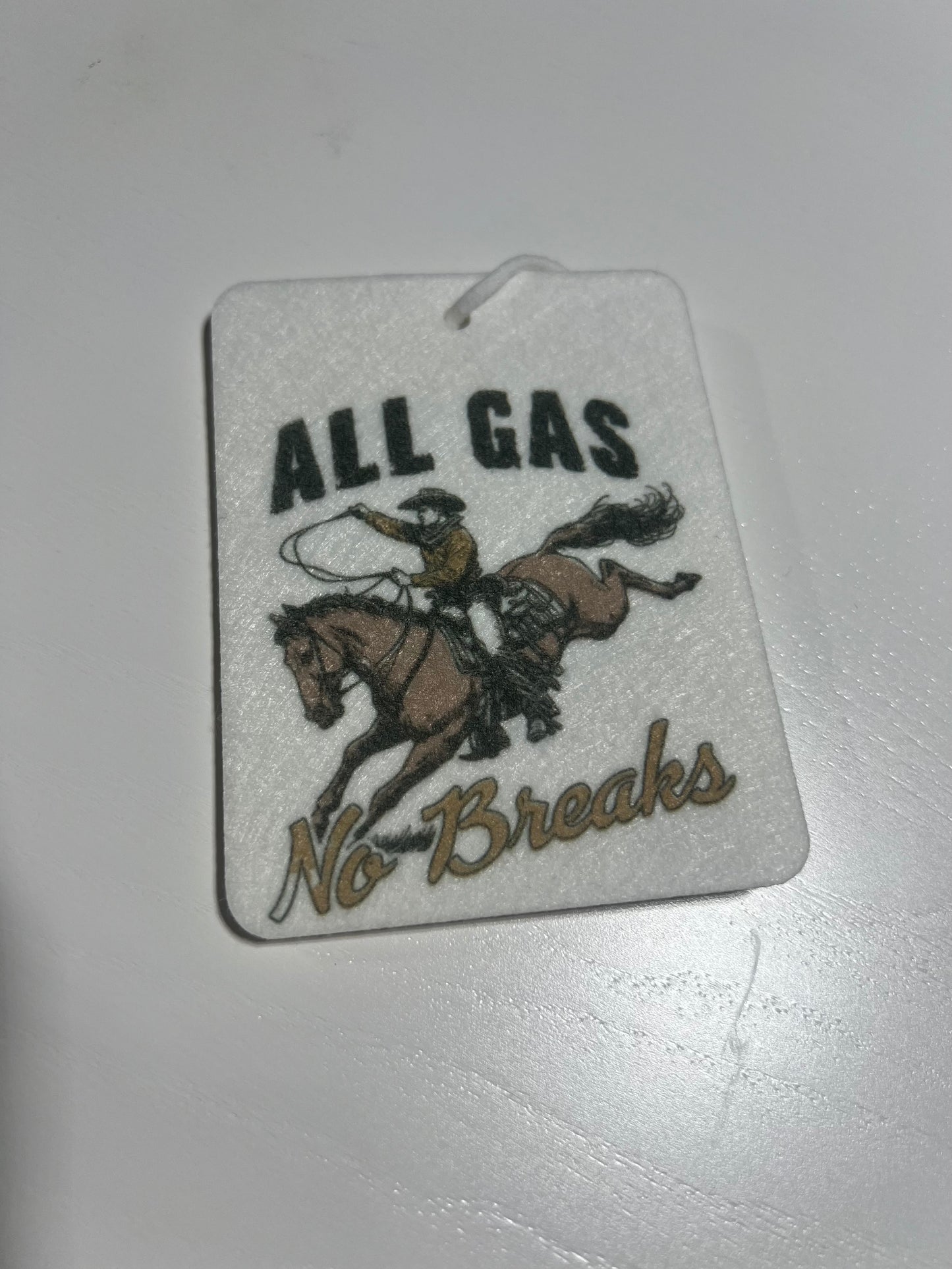 All Gas No Breaks Air Freshener