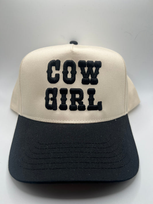 Cow Girl Snapback Puff