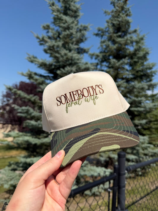 Somebody's Feral Wife Snapback