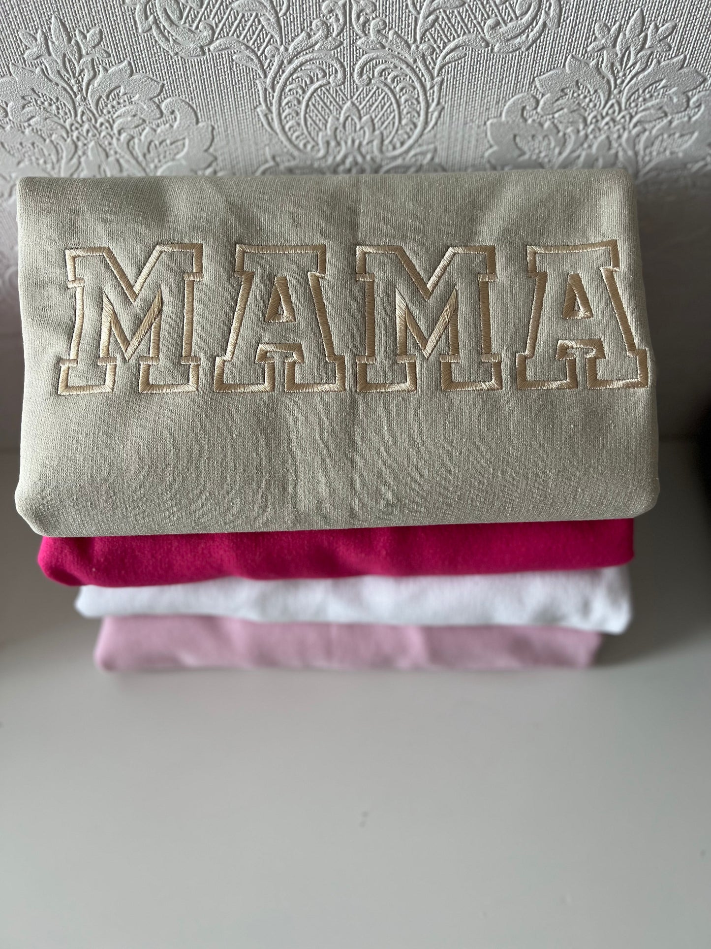 Mama Collegiate Crewneck w/ Names