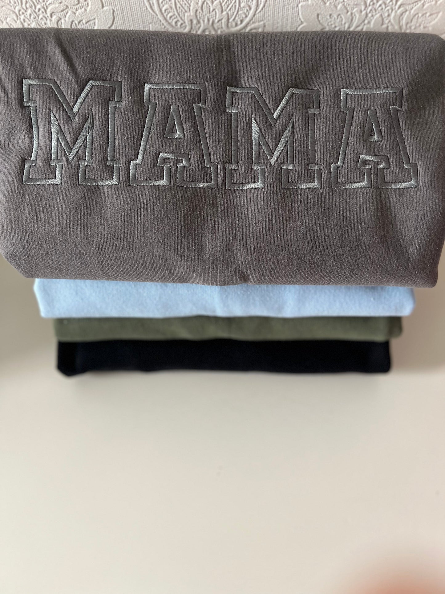 Mama Collegiate Crewneck w/ Names