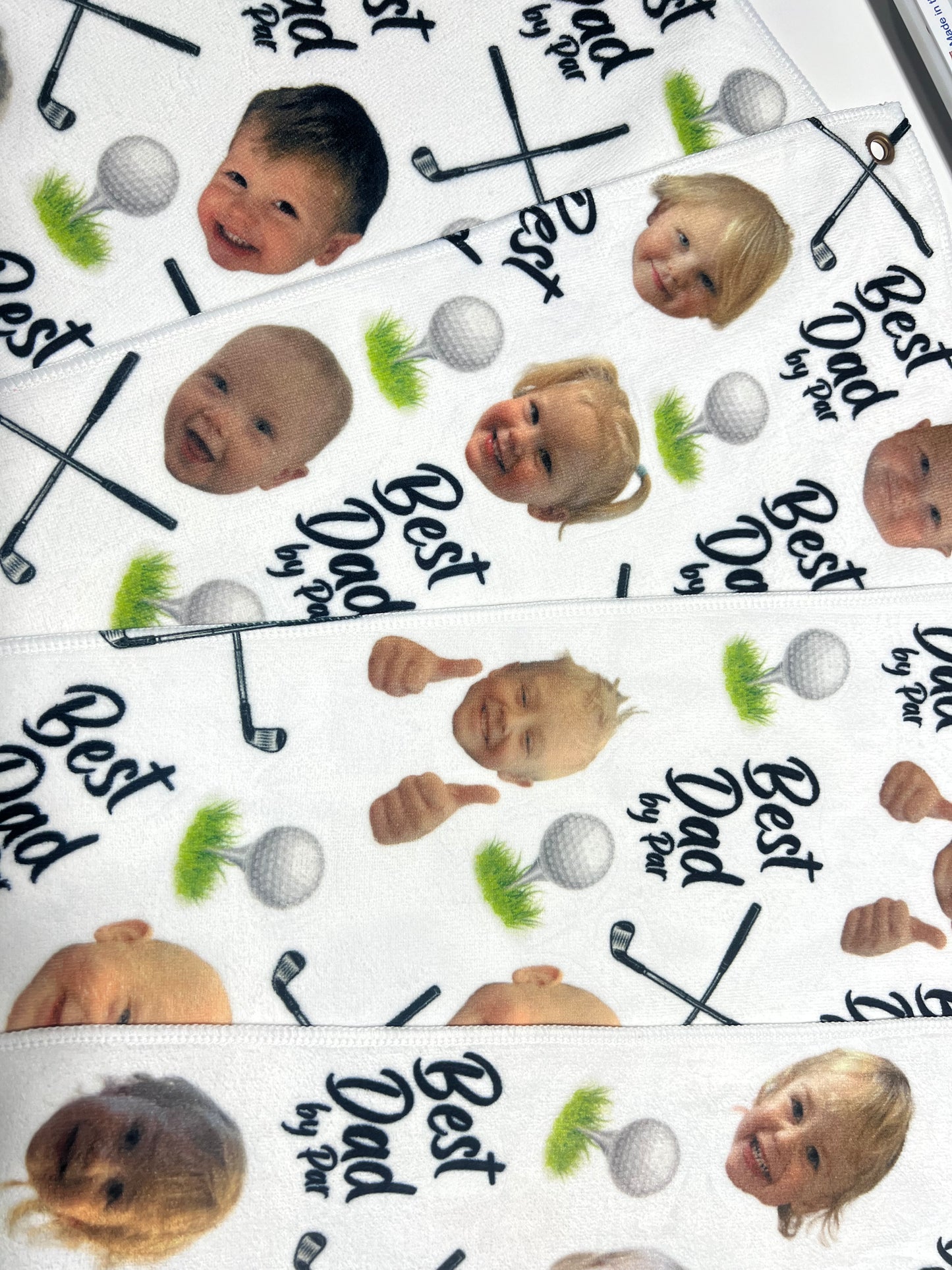 Fathers Day Golf Towel Custom