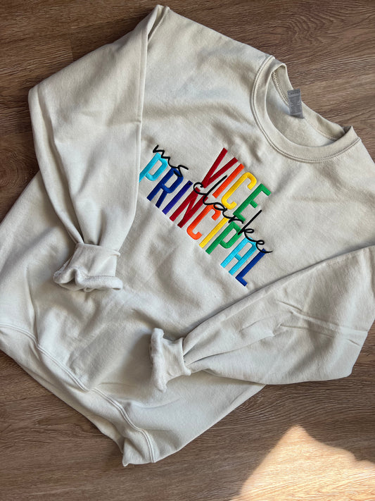 Vice Principal Custom Sweater