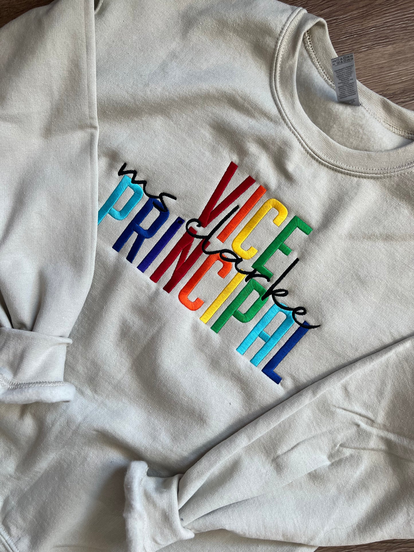 Vice Principal Custom Sweater