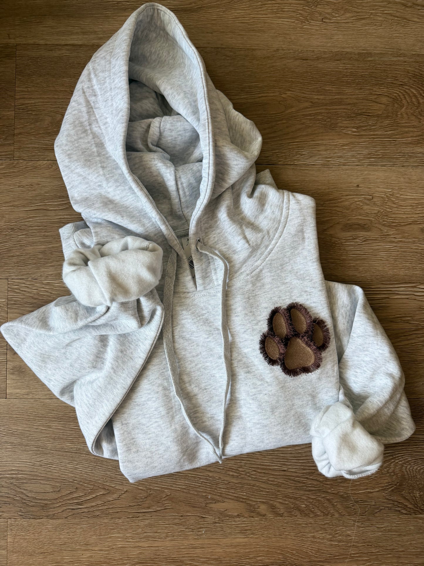 Furry Puppy Paw Hoodie