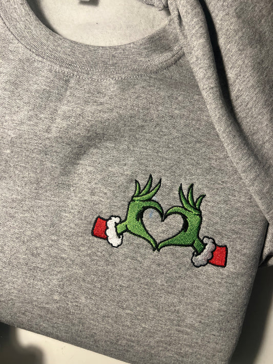 Grinch Heart toddler