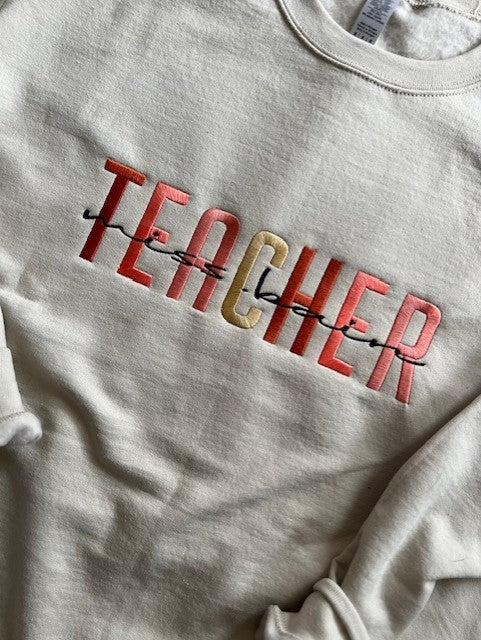 Custom Teacher Sweater